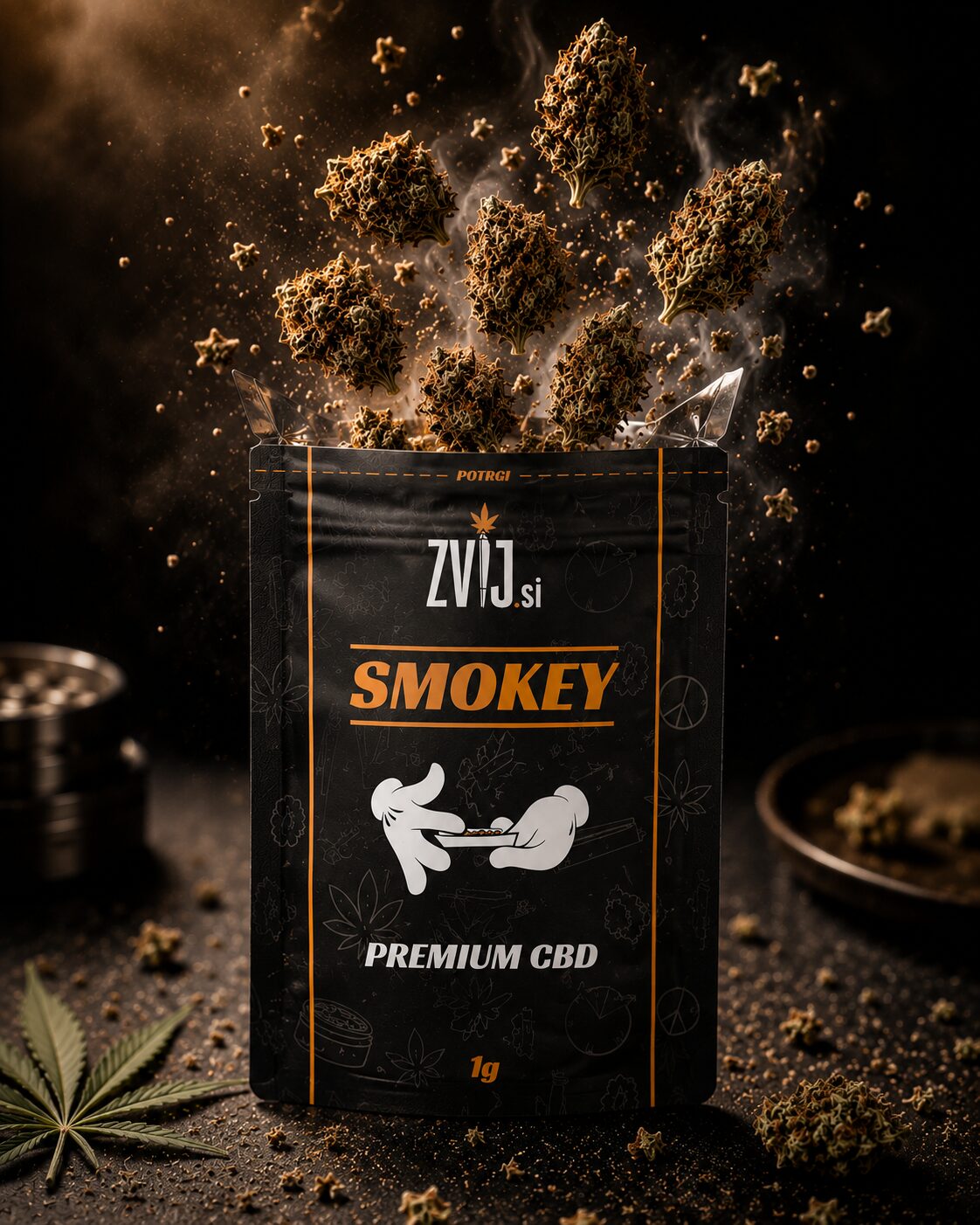 SMOKEY CBD vršički - slika 3