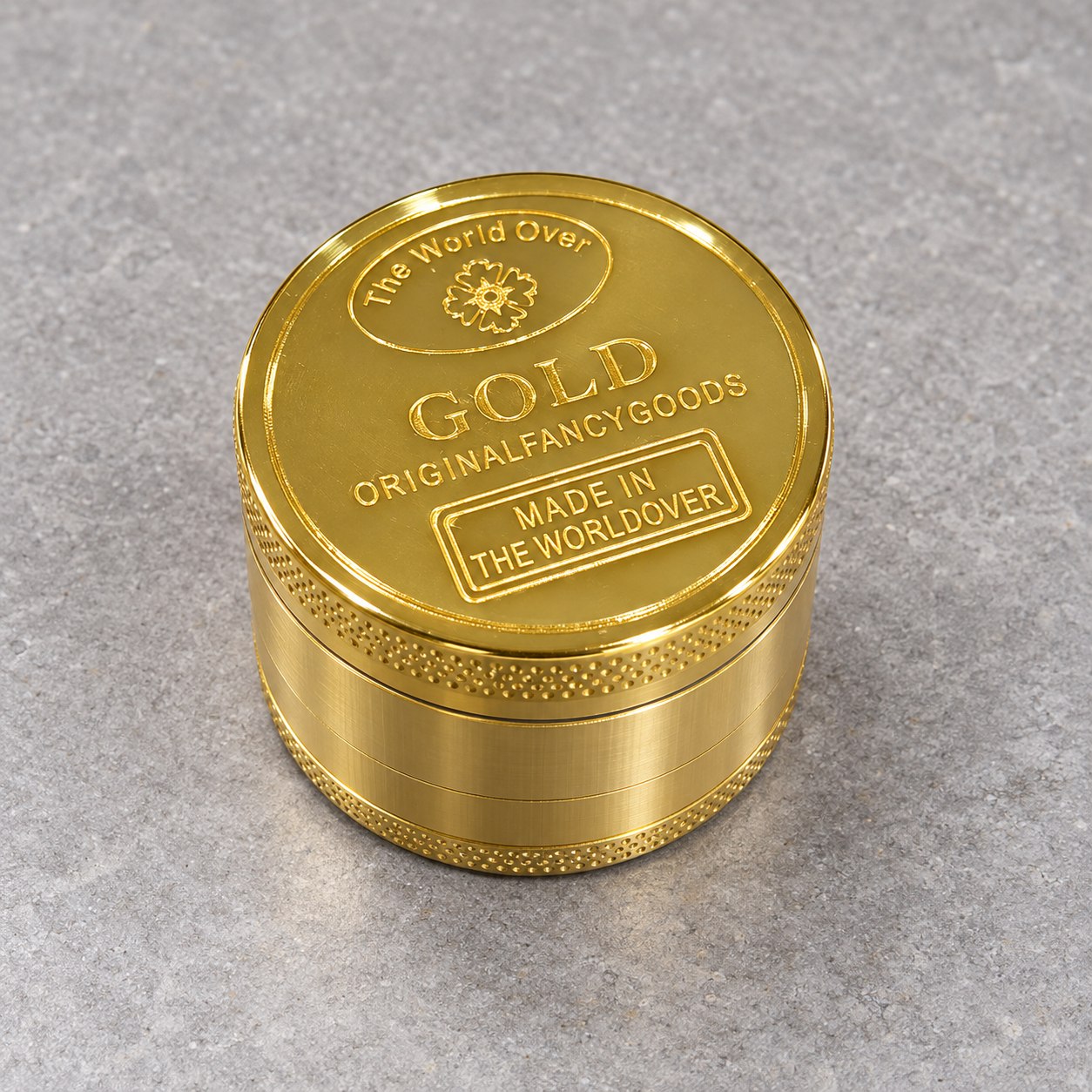 Zlat grinder, 4-delni (ø 52 mm)